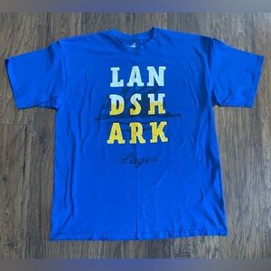 Blue and White Short Sleeve Tees